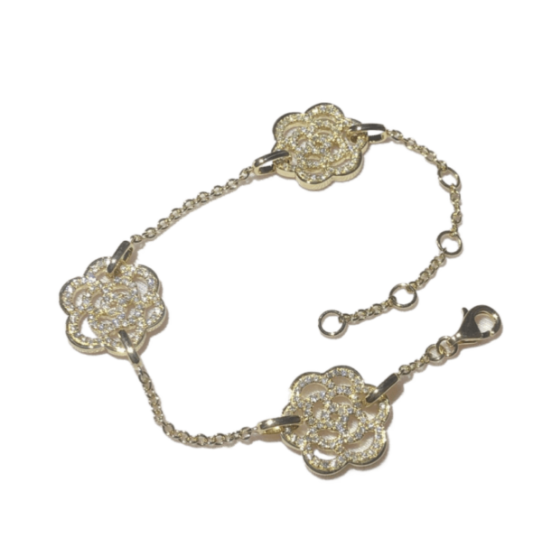 CAMELIAS BRACELET GOLD DIAMOND