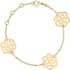 CAMELIAS GOLD BRACELET