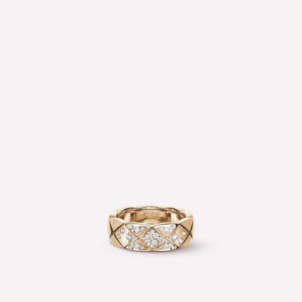 CRUSH SMALL RING PINK GOLD DIAMOND