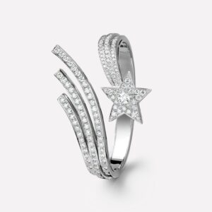 COMETE BRACELET SILVER DIAMOND