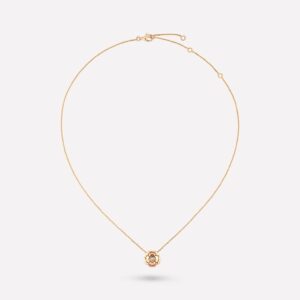 EXTRAIT DE CAMELIA NECKLACE PINK GOLD DIAMOND