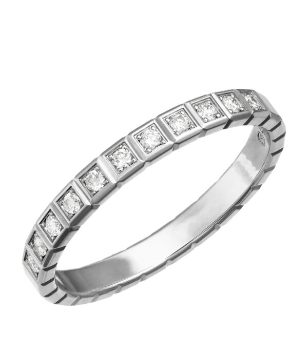 ICE CUBA RING SILVER FULL DIAMOND