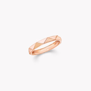 LAURENCE SIGNATURE PINK GOLD RING