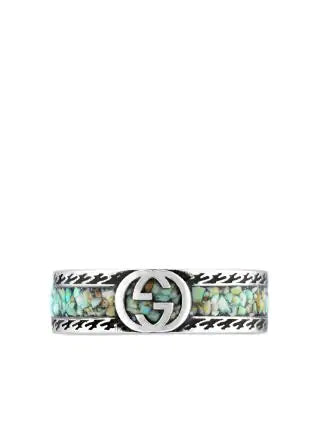 GG  INTERLOCKING G RING