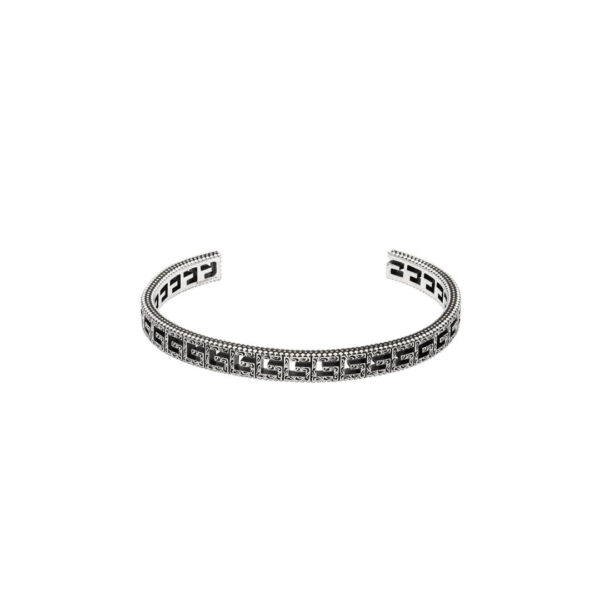 SQUARE G SILVER BRACELET