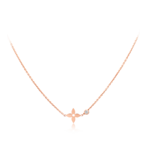 BLOSSOM PENDANT ROSE GOLD AND DIAMOND