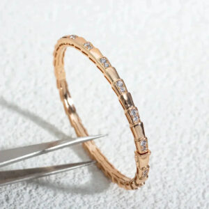 SERPENTI BRACELET ROSE GOLD DIAMOND