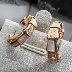 SERPENTI MOP ROSE GOLD EARRINGS