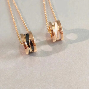 ZERO 1 NECKLACE ROSE GOLD