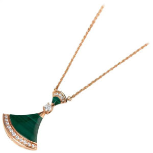 DREAM NECKLACE MALACHITE DIAMOND