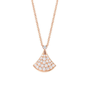 DREAM SMALL NECKLACE ROSE GOLD DIAMOND