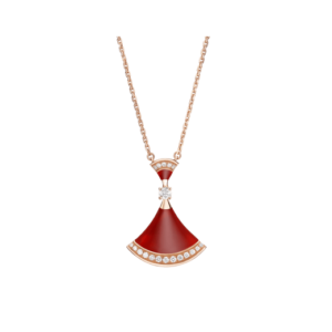 DREAM NECKLACE CARNELIAN DIAMOND