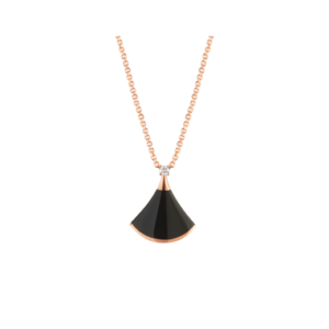 DREAM NECKLACE ONYX 1 DIAMOND