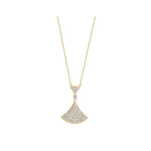 DREAM NECKLACE GOLD FULL DIAMOND