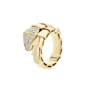 SERPENTI RING GOLD DIAMOND