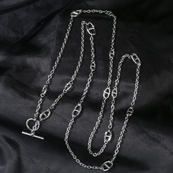 SEIKO FARANDOLE SILVER 15 MOTIF NECKLACE