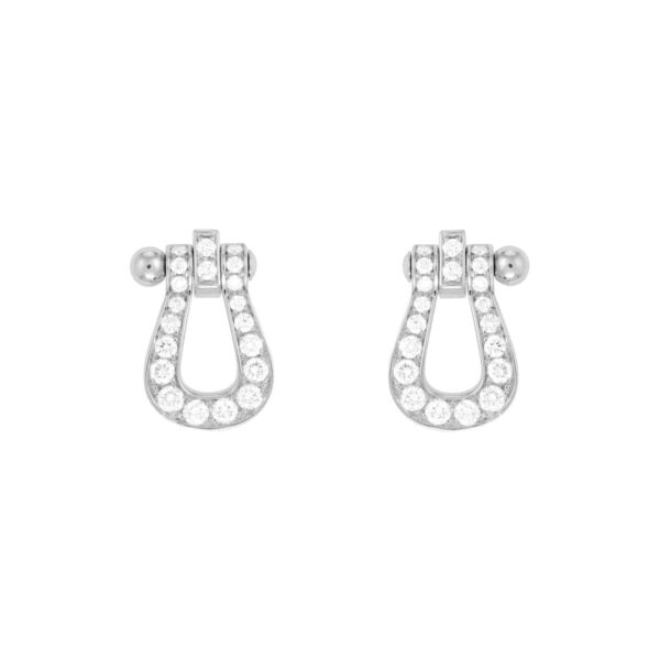 FORCE 10 FULL DIAMOND STUD EARRINGS MINI MODEL