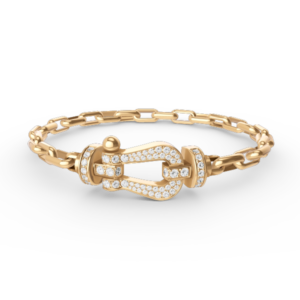 FORCE LARGE HORSESHOE CLASP  METAL BRACELET