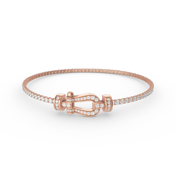 FORCE  HORSESHOE  DIAMOND TENNIS BRACELET