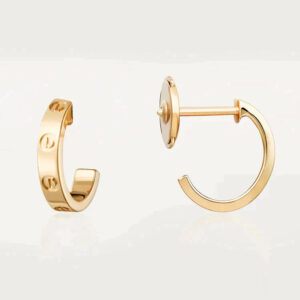 LOVE EARRINGS 2.65MM ROSE GOLD