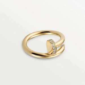 JUSTE RING 2.65MM GOLD DIAMOND