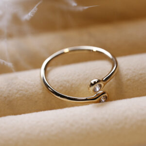 ELSA HOOP RING ROSE GOLD