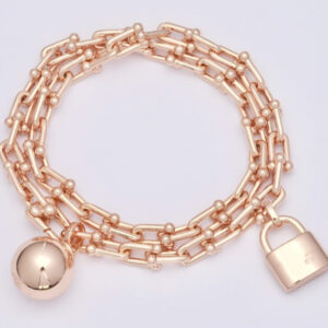 HARDWEAR WRAP ROSE GOLD BRACELET