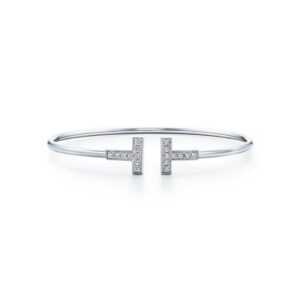 T BRACELET 1.8MM DIAMOND SILVER