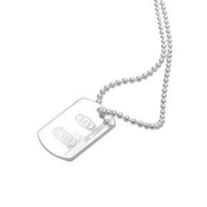 DOG TAG NECKLACE