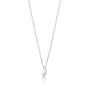 ELSA PERETTI TEARDROP PENDANT STERLING SILVER NECKLACE