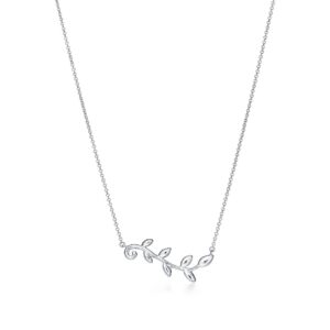 PALOMA PICASSO STERLING SILVER OLIVE BRANCH NECKLACE