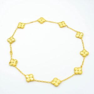 CLOVER VINTAGE LASER NECKLACE 10 MOTIFS