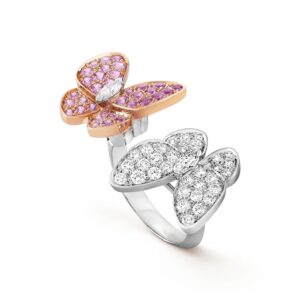 TWIN BUTTERFLY DIAMOND RING